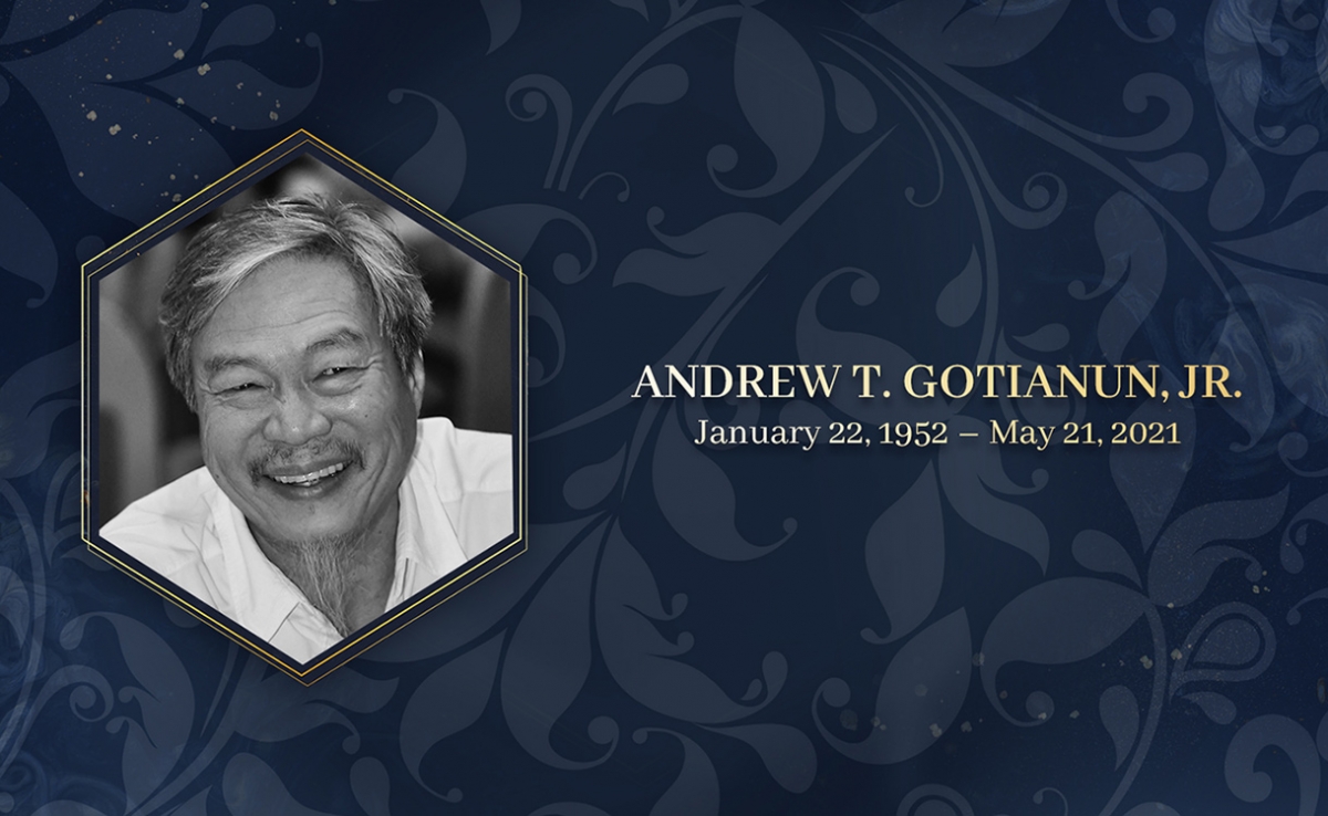 Statement from the Gotianun Family on the Passing of Mr. Andrew ‘Bibot’ Gotianun, Jr.